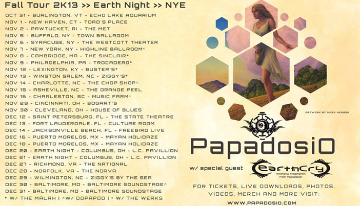 Papadosio - Top 10 Thanksgiving EDM Events